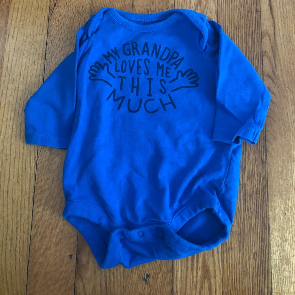 Grandpa dedicated bodysuit.